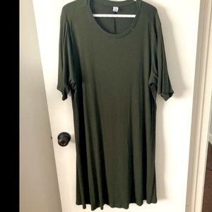 Dark Green Dress